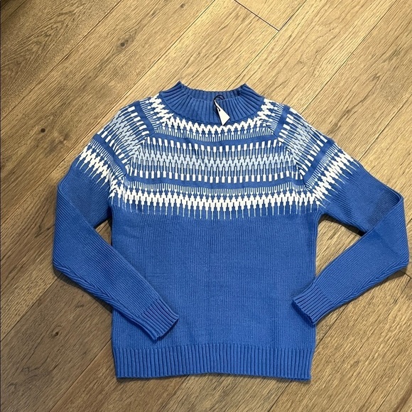 Pink Martini Sweaters - PINK MARTINI the carol sweater fair isle sweater, size small